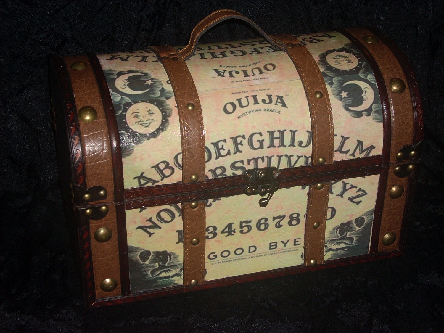 Ouija Board purse BIG box purse Witch STEAMPUNK occult