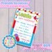 Candyland birthday party invitations digital PRINTABLE file invitation 4x6 or 5x7 candy land girl or boy unisex