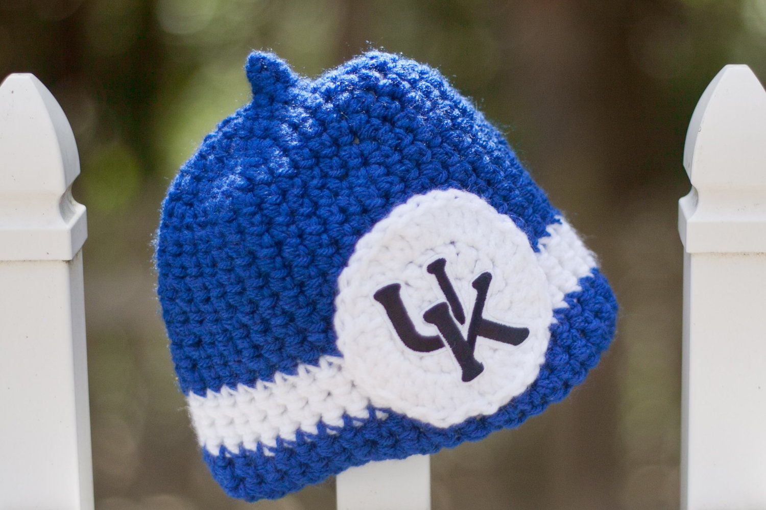 UK Kentucky Nub Tip Beanie  (sizes newborn - toddler)
