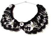 Baroque Butterflies Lace Collar