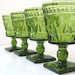 Vintage Glassware, Colony Park Lane Green