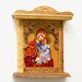 Wall Art Wood Carving Virgin Mary and Jesus Orthodox Christian Religious Icon Byzantine MariyaArts