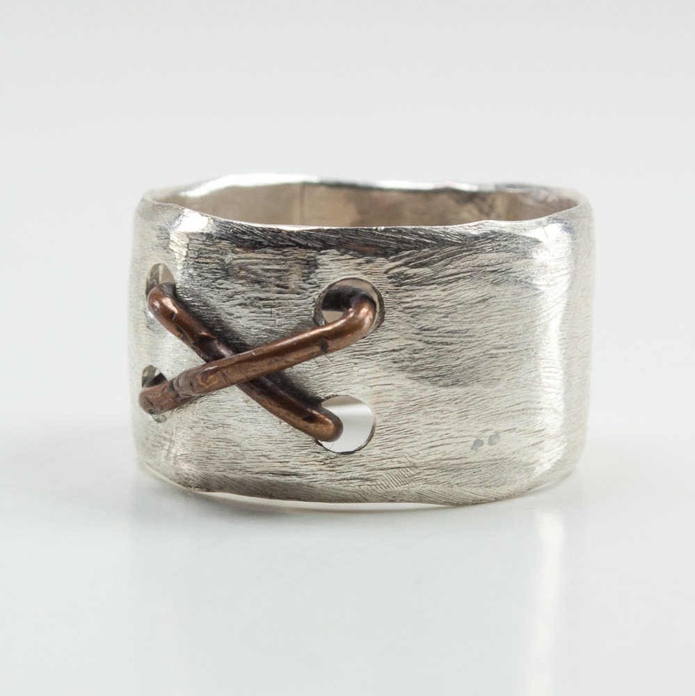 Unique Silver Ring Unisex Ring - UrbanJule