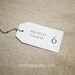 Wedding Escort Cards - Place Cards - Shower Tags - Favor Tags - Place Seating Cards - Individually Personalised- Set of 20 (Item code: J324)