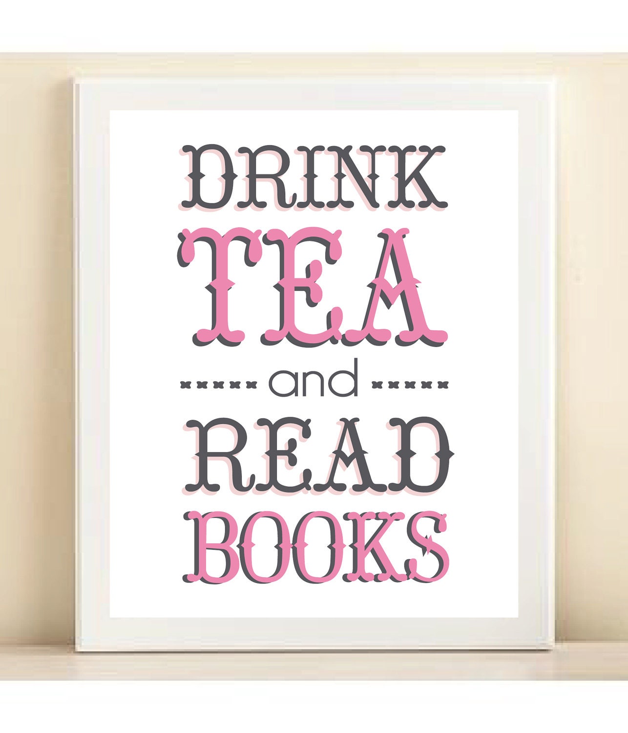 Bere tè e leggere libri