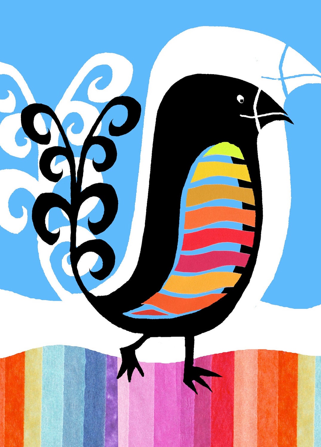 Rainbow Birdie