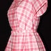 Vintage 1950s Dress /Rockabilly Medium/ Pink/ New Old Stock/VLV/Pin Up