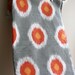 Ikat Domino in Chili Pepper -Home Decor Weight Fabric from Premier Prints - ONE YARD