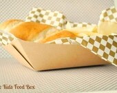 Food Tray - 20 Kraft Food Trays - Picnic - Food Box - Food Tray Boat - Ballpark - Hotdogs