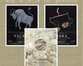 Pick any three 8"x10" prints from Wells Illustration
