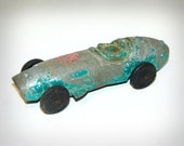 Vintage Metal Tootsie Toy Race Car