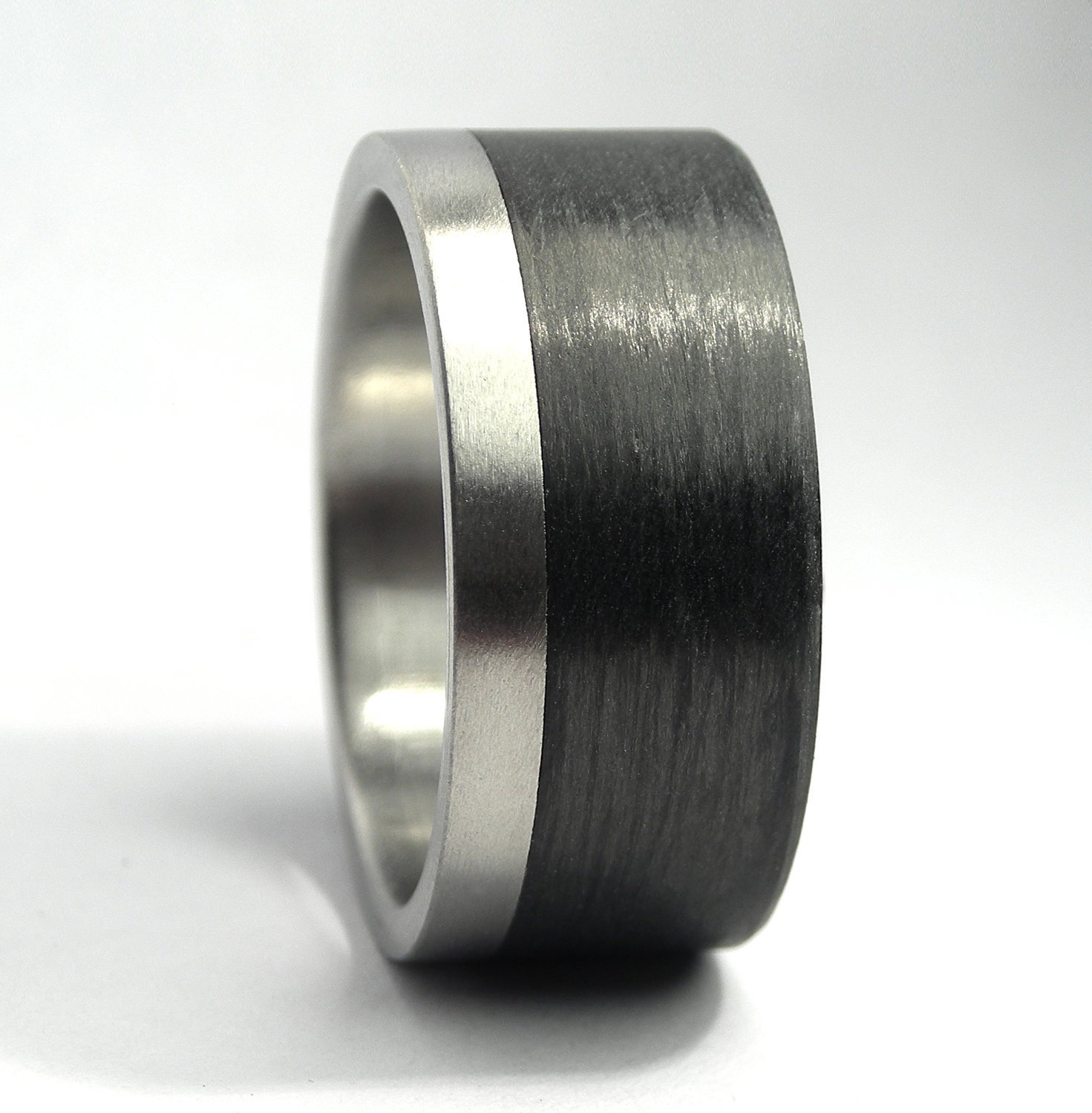Carbon Fiber & Titanium Ring