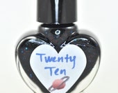 Twenty Ten Red and Blue Glitter Nail Polish 5ml Mini Bottle