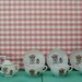 sweet liitle - vintage-  japanese porcelain tea set - little girl with puppy