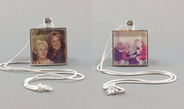 CUSTOM Photo Necklace, For her, Holidays, Gift