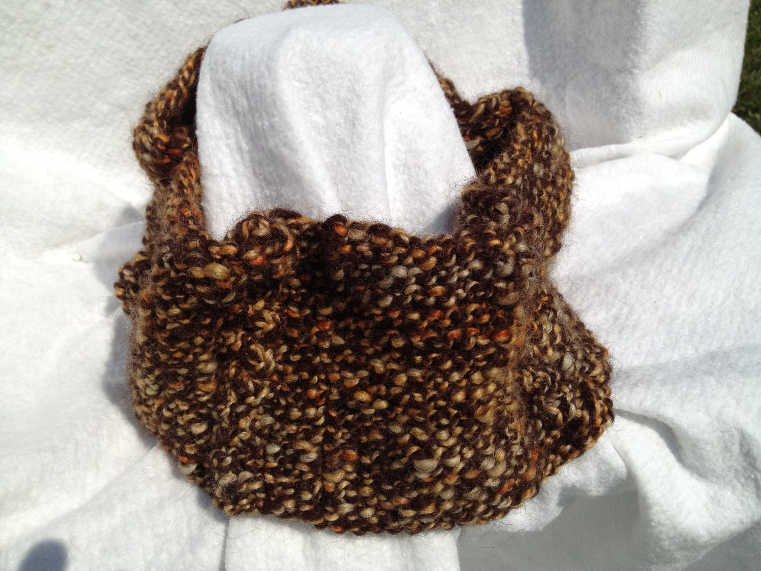 Smashed Pumpkin Cowl-Ready to Ship