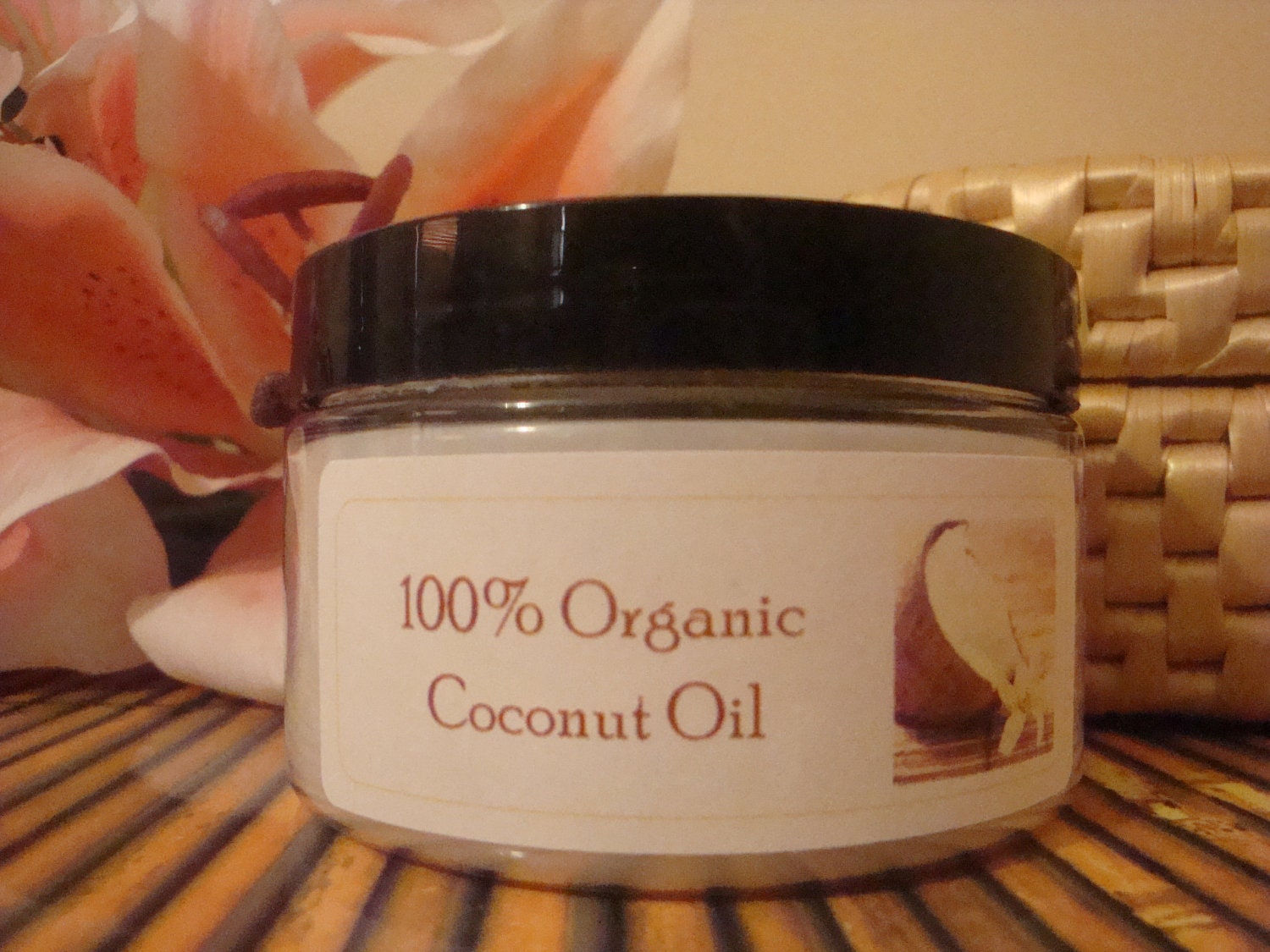 Organic Coconut Oil 4 oz (Unscented/Pure)