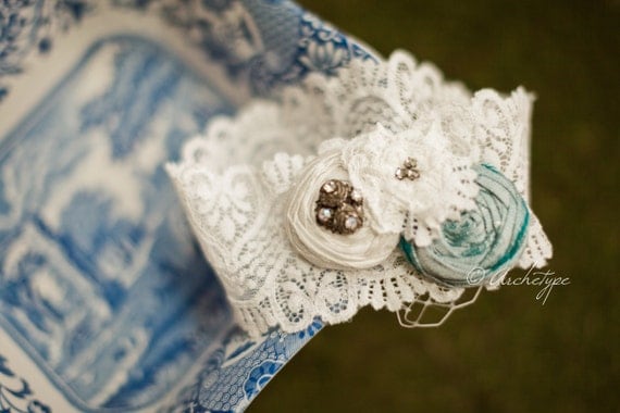 Lace Wedding Garter- French Inspired Bride