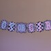 Custom Personalized Gender Reveal "Boy or Girl" Banner Black White Polka Dot Blue Pink Baby Shower Party Decor