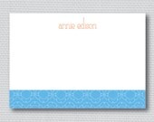 Custom Notecards with Lined Envelopes - Set of 10