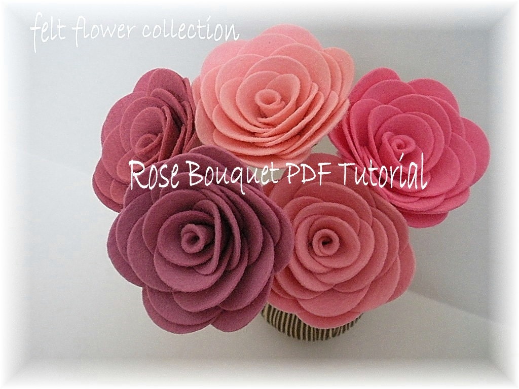 Felt Roses Tutorial