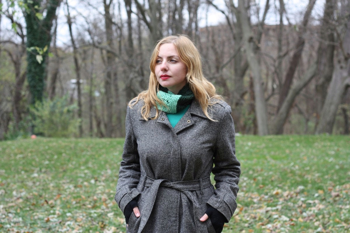 Light Green Irish Cowl- Perfect for St. Patrick's Day