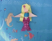 Mermaid Emma hair clip