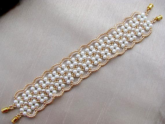 Bridal Cuff / Bridal bracelet