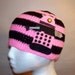 For Zach - Blue and Bubblegum Pink Dalek hats