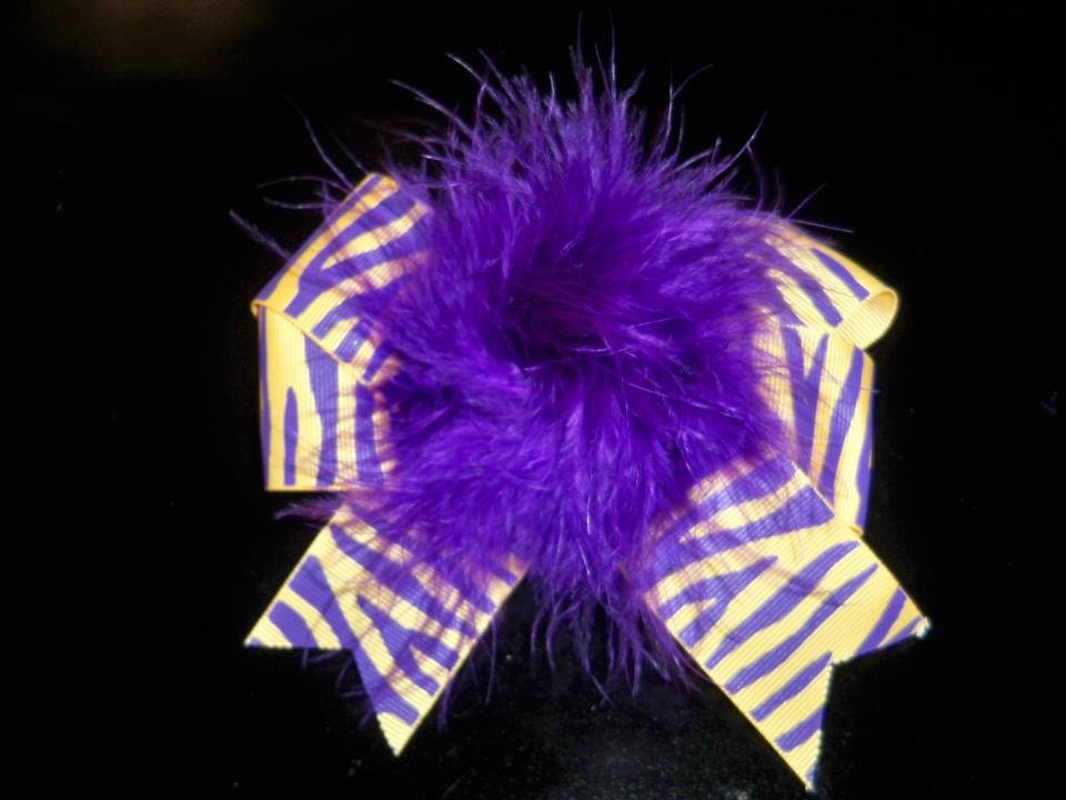 Lsu Hair Bows