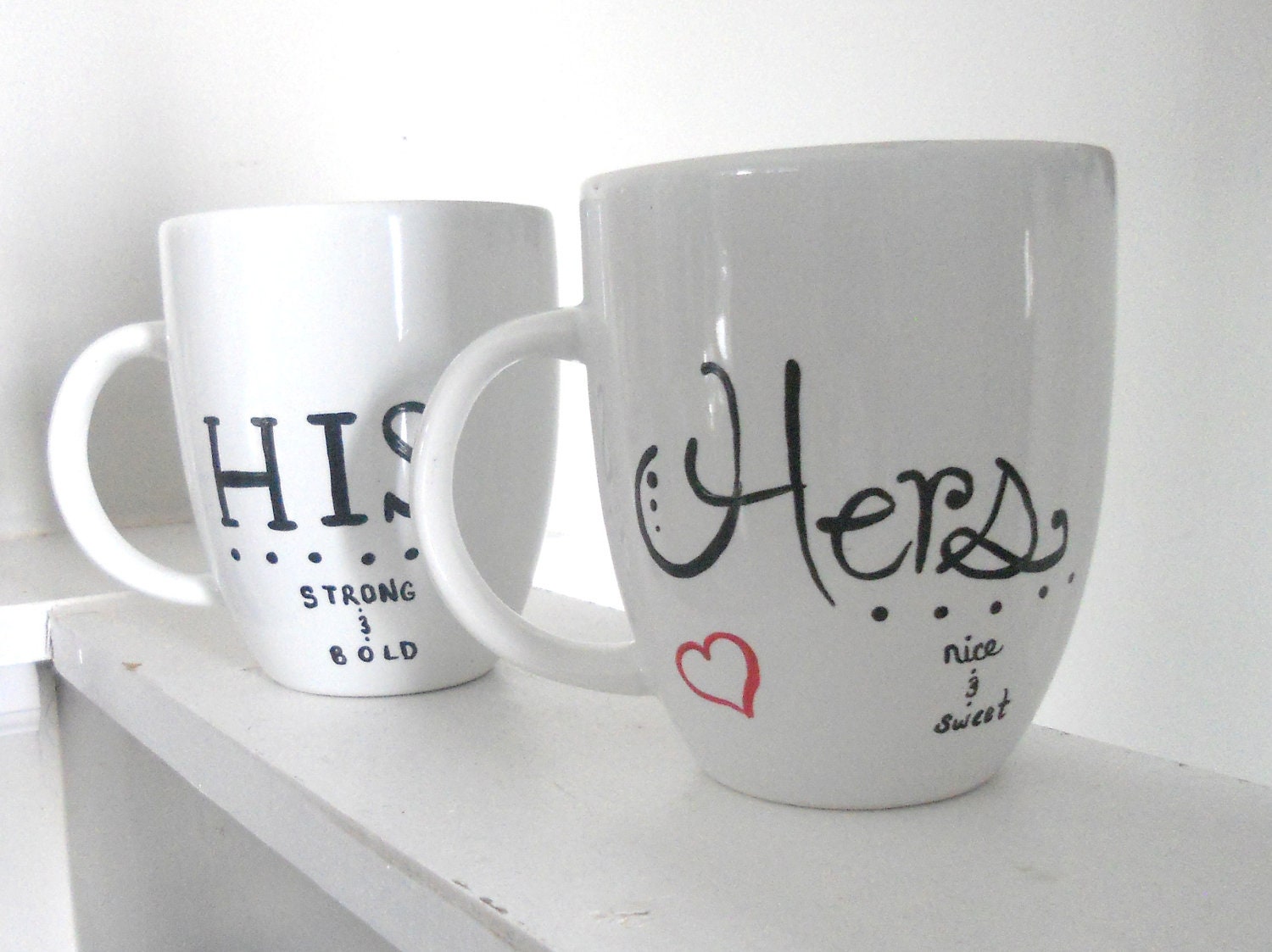 His & Hers Coffee Mugs