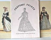 French Fashion Costume Prints