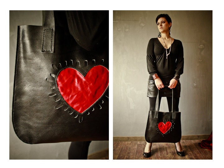 LORY (M) COUNTRY calf leather bag ( valentine day edition ) - borsa pelle - hand made in Italy bags - free shipping  - high quality leather