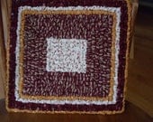Memorial Day Stars & Stripes Country  Folk Art Table Trivet / Pot Holder, Hostess Gourmet