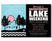 Printable Bachelorette Invitation