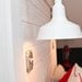 Trundle Lighted Cottage Bed in White Wash with Barn Lighting TWIN, QUEEN, or KING