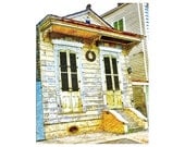 Architecture Art, Creole Beauty, New Orleans Fine Art Print, French Quarter Art, 5x7 Fine Art Print