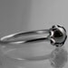 ENGINE HEART - Stacking Hemalyke gemstone ring in Argenitium Sterling Silver - Made in your size