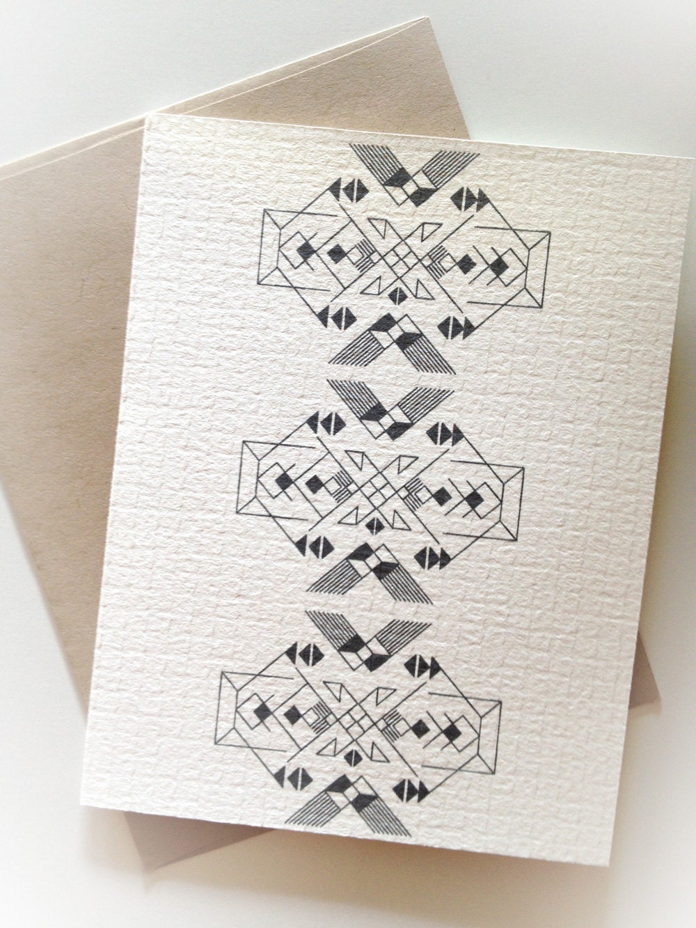 Aztec Pattern Card