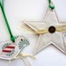 Gift Tags, Fabric Gift Tags, Rustic Ornaments