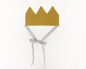 Linen Crown - Prince / Princess Linen Crown - pretend toy (accessory)
