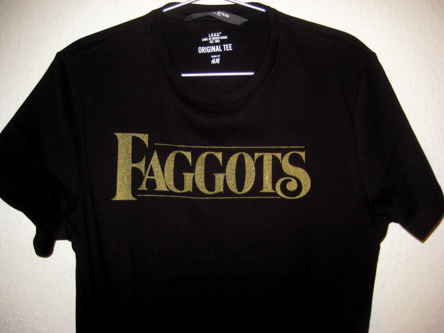 Faggots T-shirt inspired by Larry Kramer