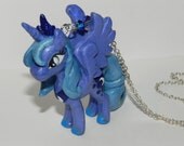 Princess Luna, My Little Pony Friendship is Magic Necklace with Swarovski Crystals