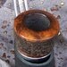 Restored Bent Falcon with Rusticated Bowl - Fully Refurbished Briar Smoking Pipe Estate