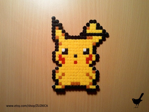 Hama Beads Pikachu