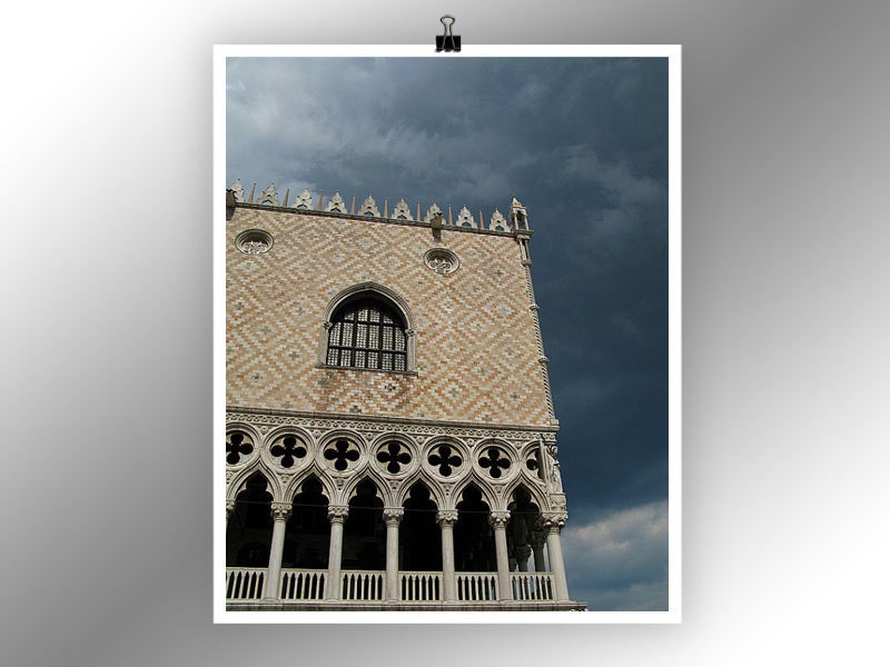 Venice, Italy, Doges Palace, Fine Art Photo Print, 8x10
