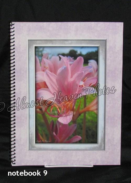 Magic Lily Large Photo Notebook Journal