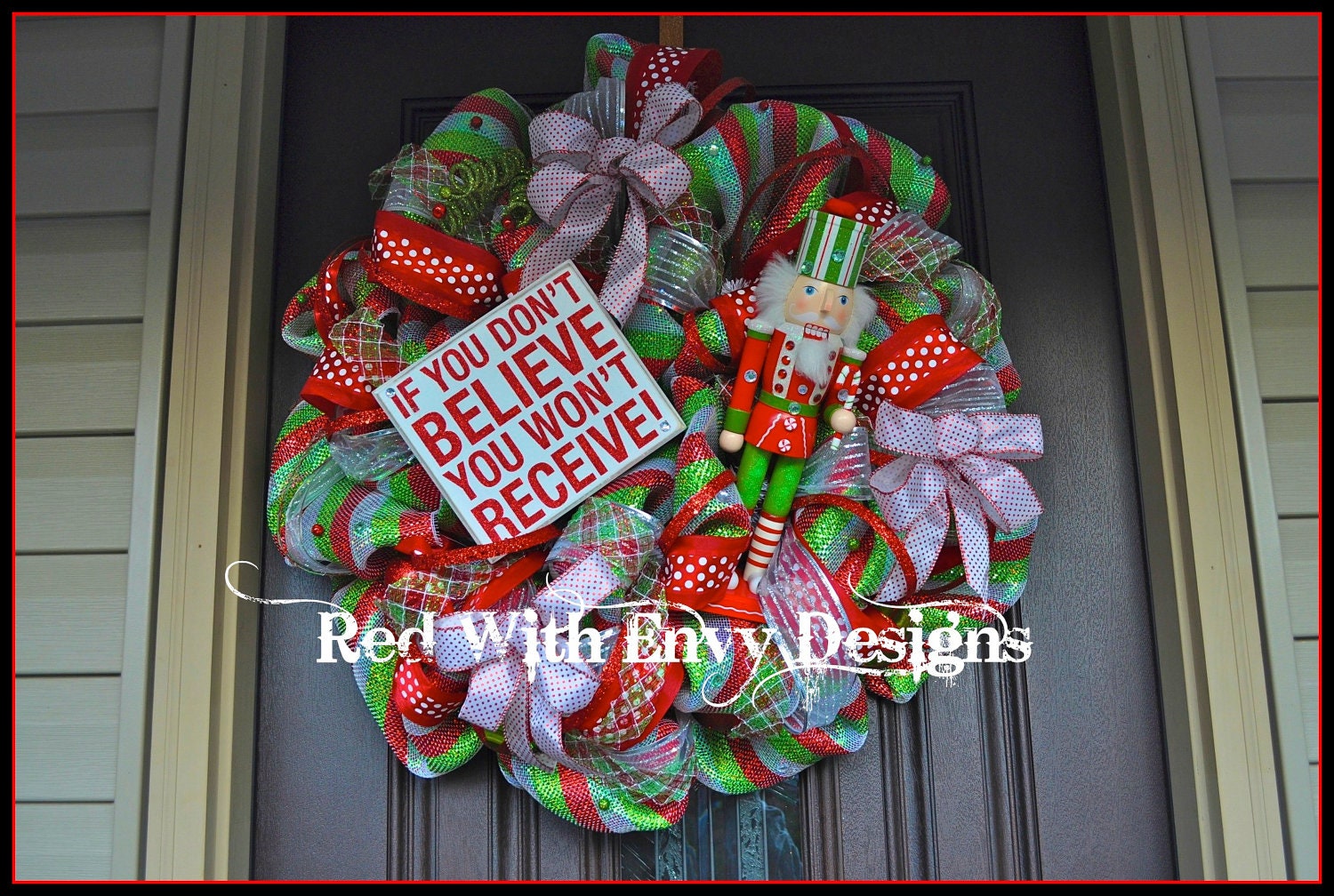 Christmas Wreath, Nutcracker Wreath, Nutcracker, Christmas Decor, Wreath, Decoration, Deco Mesh