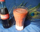 Hand Poured Cola Scented Soy Candle in Coca Cola Glass
