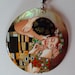 Art Deco Necklace Klimt Fast Shipping